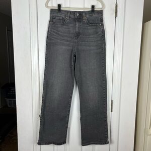 Signature Gold Levi’s Heritage High Rise Loose Straight Black Jeans Sz 10 W30